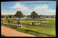 Vintage Postcard 1953 Municipal City Park, Palestine, Ohio (OH) picture