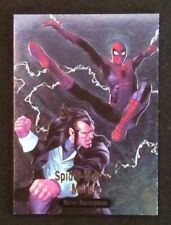 2016 Marvel Masterpieces Battle Spectra #4 SPIDER-MAN VS MORLUN Insert Card BS-4 picture