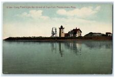 c1910s Long Point Light Scene The Tip End Of Cape Cod Provincetown MA Postcard picture