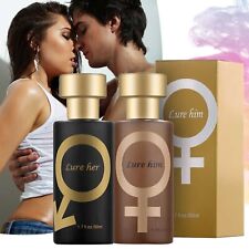 Aphrodisiac Golden Lure her/him Pheromone Perfume Spray Oil For Men Women 50ml picture