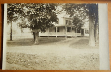 Idlewild Farmhouse, Oxford Depot, NY real photo postcard rppc picture