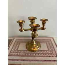Lovely Small vintage brass candelabra  picture