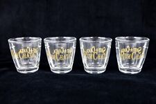 (4) New Rum Chata Shot-A-Chata Divided Shot Glasses Barware picture