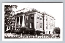Marion AR-Arkansas, RPPC, Courthouse, Antique, Vintage Postcard picture