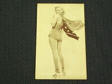 Marilyn Monroe 1947-1966 Exhibit Supply Co. Trading Card Penny Arcade Vtg picture