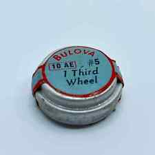 Vintage Bulova Watch Part Tin 10AE #5 1 Third Wheel (TIN ONLY) SC7 picture