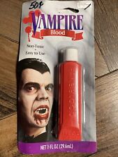 Vintage 1998 Halloween Fake Horror Red Vampire Monster Blood NEW IN PACKAGE picture