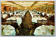 Postcard Dining Room Grossinger's Catskill Resort Hotel New York picture