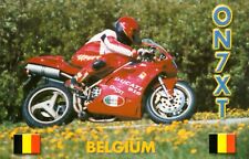 1 x QSL Card Radio Belgium ON7XT 2004 Ducati 916 motorbike ≠ T016 picture