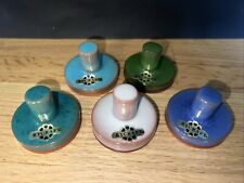 Vintage Lot Of 5 RYCRAFT Cookie Press Stamps Country Xmas Balloons Terracotta picture