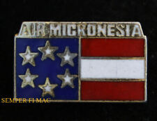 Continental AIR MICRONESIA AIRLINE LAPEL HAT PIN UP WING PILOT FLIGHT CREW GIFT  picture