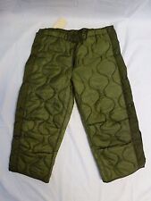OD Pant Liner Cold Weather M-65 Field Pants Liner Medium Long NEW  picture