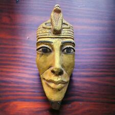 Rare Mask Hanging Egyptian King Akhenaten Antique Pharaonic Ancient Egyptian BC picture