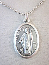 Ladies St Patrick / Cathedral Medal Pendant Necklace 20
