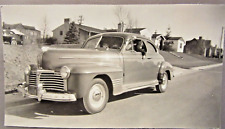 1941 PONTIAC Special 60 Coupe, 1941 ? CO license plate, B&W photo, 4 1/8 x 2 3/8 picture