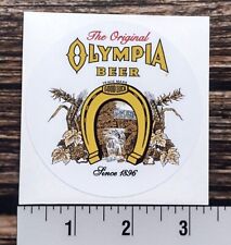 Olympia Beer vintage old retro antique looking sticker decal picture