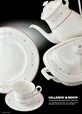 1984 VILLEROY & BOCH Aragon from the Bone China Collection Vintage PRINT AD picture