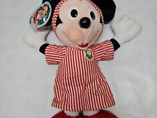 Vintage 1998 Playskool Christmas Mickey Mouse In Pajamas NWT picture