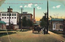 Elm Street Felt Shoe Shop Dolgeville New York NY 1911 Postcard picture
