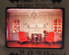 Met Museum of Art - COLOR Glass Slides - Famous Rooms w/ SIGNED letter of auth. picture