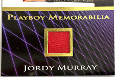 Playboy Authentic Memorabilia Card 11/25 ~ JORDY MURRAY  (POTM December 2019) picture