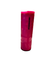 Starbucks 2021 Hot Pink 16oz Cold/Hot Cup Tumbler Sip Lid picture