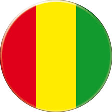 GUINEA World Flag 25-38-56-75mm Pin Button Badge Pin picture