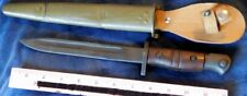 Military Knife French Foreign Legion Fighting Made from WWI Remington Bayonet picture