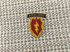 US ARMY 25TH INFANTRY DIVISION AIRBORNE HAT PIN picture