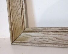 VINTAGE WHITEWASH  FRAME FOR PAINTING  20 X 16 INCH   ( f-9) picture