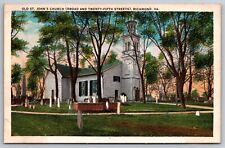 Old St. John’s Church. Richmond Virginia Vintage Postcard. VA picture
