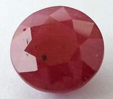 18.5cts Large Natural Ruby Corundum Round Solitaire Gemstone Facet picture