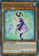 YuGiOh Mudan the Rikka Fairy MAZE-EN048 Rare 1st Edition picture