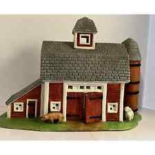 PartyLite P0493 Meadow Brook Farm Barn w/Animals Tealight Candle Holder picture
