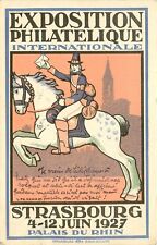 Vintage Postcard; Exposition Philatelique Internationale Strasbourg France 1927 picture