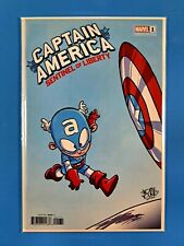 Captain America Sentinel of Liberty #1 Skottie Young Variant Marvel 1st Print NM picture