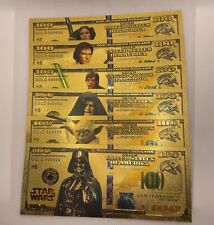 Collectible Gold Foil/Plated Star Wars Bill picture