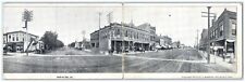 1907 View Of Main Street Spencer Iowa IA Dwight North Dakota ND Posted Postcard picture