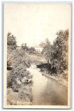 c1910's View Of The Solomon River Kansas KS RPPC Photo Unposted Antique Postcard picture