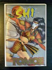 Shi vs Tomoe #1-Aug 1996-Crusade Comics Wraparound Chromium Cover 