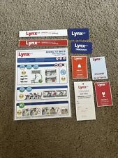 Lynx Air Safety Cards And Tags picture