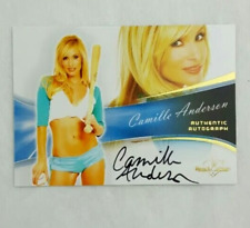 CAMILLE ANDERSON 2013 BENCH WARMER AUTHENTIC AUTOGRAPH AUTO #15 picture