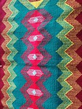 Navajo Rug Native American Indian Antique Germantown Saddle Blanket Throw 1920 picture