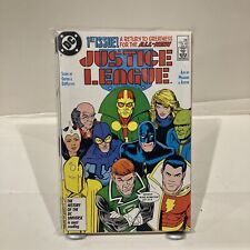 Justice League #1 (May 1987, DC) 1st App Maxwell Lord picture