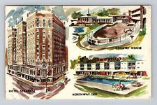 New York City NY-Hotel Syracuse, Advertisement, Antique, Vintage c1966 Postcard picture