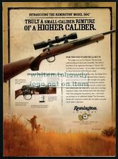 2004 REMINGTON Introducing Model 504 Rimfire Rifle PRINT AD picture
