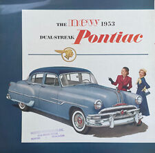1953 Pontiac Dealer Sales Brochure:  