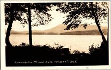 RPPC Speculator Mt. and Lake Pleasant NY c1920s Vintage Postcard A37 picture