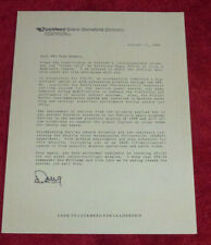 NASA STS-34 Letter Lockheed Space Operations Launch Space Shuttle Atlantis picture
