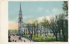 BOSTON MA - Granary and Park Street Church Postcard - udb (pre 1908) picture